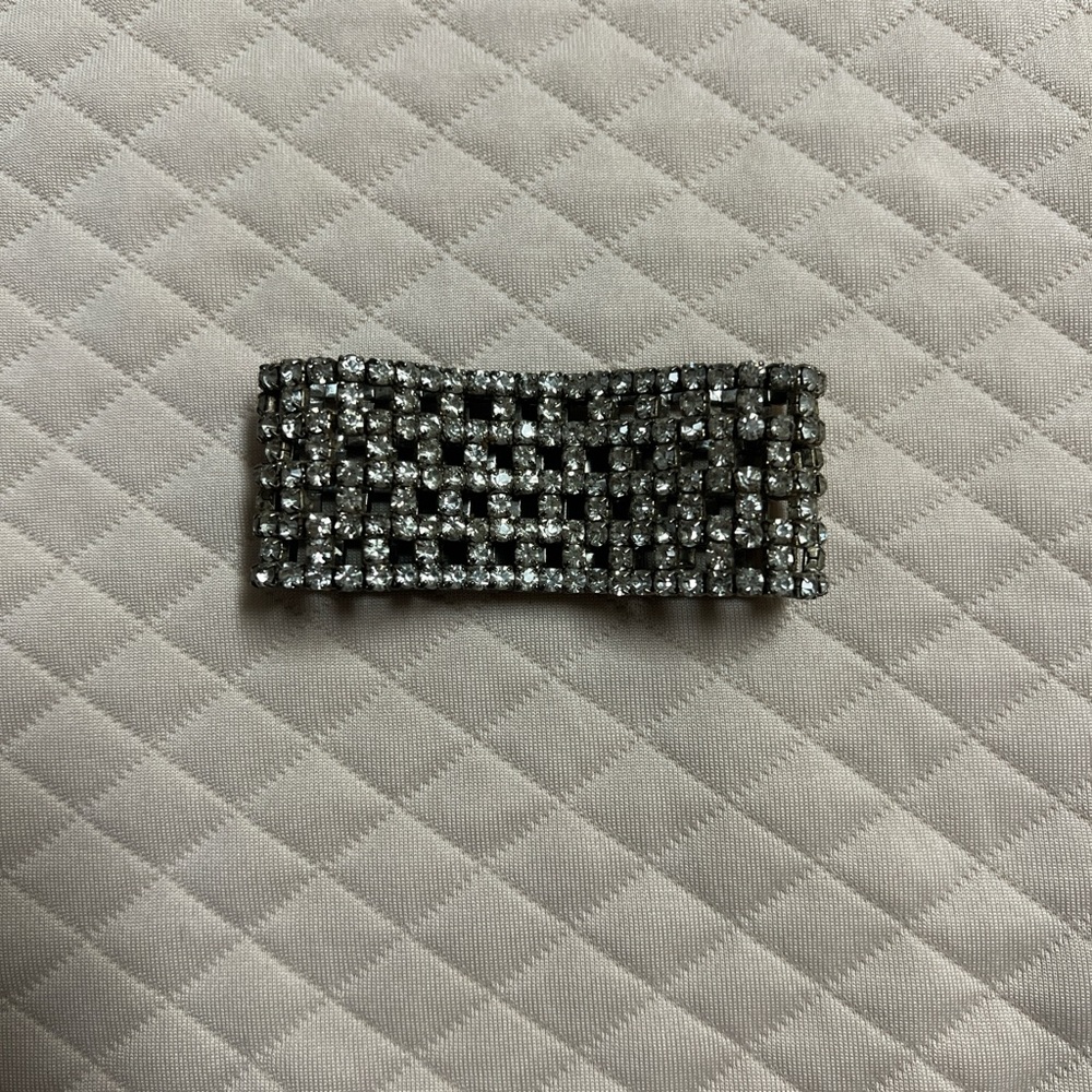 Silver bracelet costume jewelry